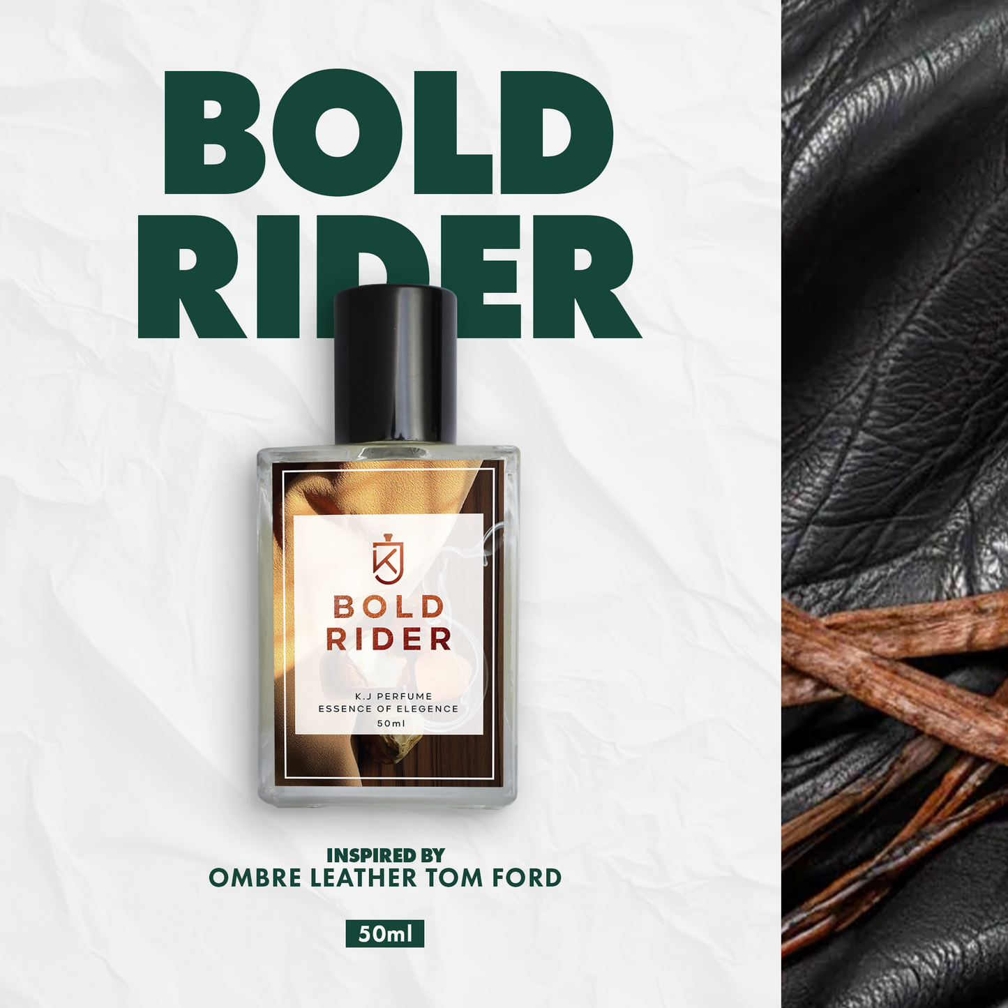 Bold Rider - Inspired by Ombre Leather Tom Ford Cologne