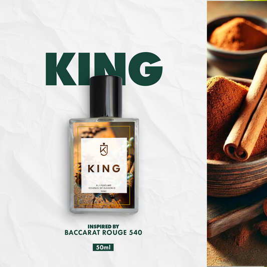 King - Inspired by Baccarat Rouge 540 Cologne